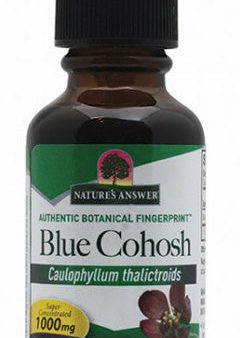 NATURE S ANSWER - Blue Cohosh Root Alcohol-Free Extract - 1 fl. oz. (30 ml) Online now