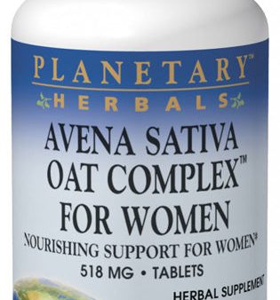 PLANETARY HERBALS - Avena Sativa Oat Complex for Women - 50 Tablets For Cheap