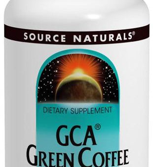 SOURCE NATURALS - GCA Green Coffee Extract 500 mg - 60 Tablets Supply