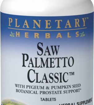 PLANETARY HERBALS - Saw Palmetto Classic - 180 Tablets Sale