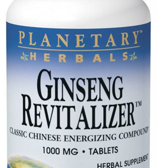 PLANETARY HERBALS - Ginseng Revitalizer 1000 mg - 180 Tablets Fashion