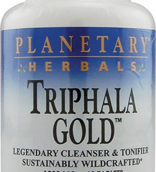 PLANETARY HERBALS - Triphala Gold 1000 mg - 60 Tablets Online