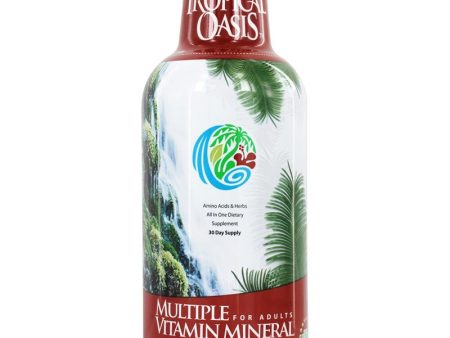 TROPICAL OASIS - Adult Liquid Multi Vitamin and Mineral Supplement - 16 fl. oz. (480 ml) For Discount