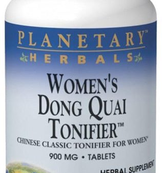 PLANETARY HERBALS - Womens Dong Quai Tonifier 900 mg - 120 Tablets For Cheap