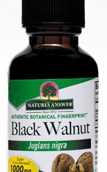 NATURE S ANSWER - Black Walnut Green Hulls Extract - 1 fl. oz. (30 ml) Cheap