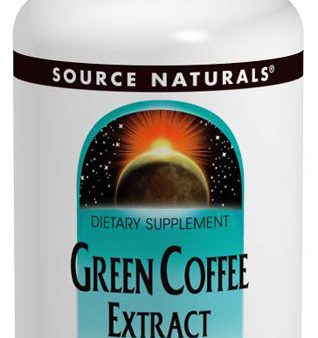 SOURCE NATURALS - Green Coffee Extract 500 mg - 120 Tablets Fashion