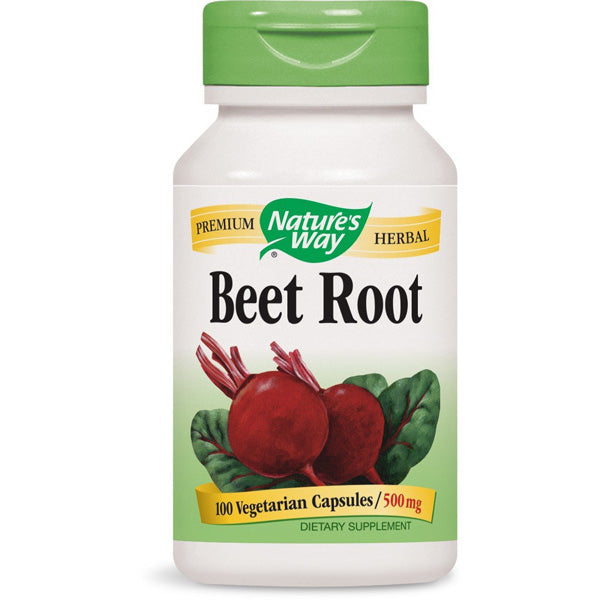 NATURES WAY - Beet Root Beta Vulgaris 500 mg - 100 Capsules Cheap