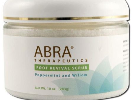 ABRA - Foot Revival Scrub Peppermint and Willow - 10 oz. (283 g) For Discount