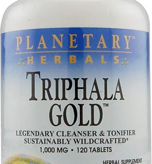 PLANETARY HERBALS - Triphala Gold 1000 mg - 120 Tablets Cheap